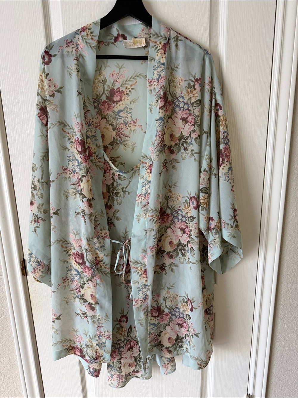 Victoria Secret Gold Label Slip Dress & Robe.